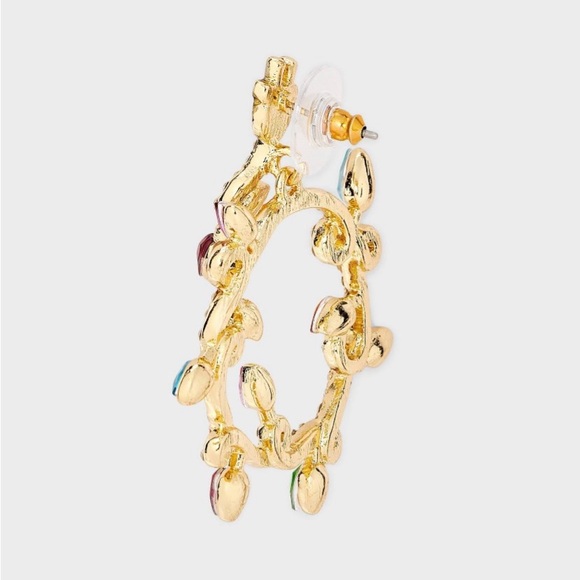 SUGARFIX BaubleBar Merry and Bright
Wreath Lights Earrings Christmas NWT - Picture 2 of 7